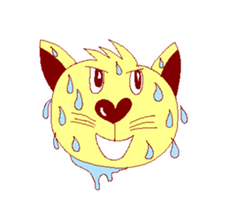 Heart-nose Sakkey's days sticker #3911475