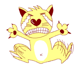Heart-nose Sakkey's days sticker #3911478