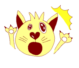 Heart-nose Sakkey's days sticker #3911484