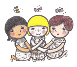 Love, Peace and Smile sticker #3911603