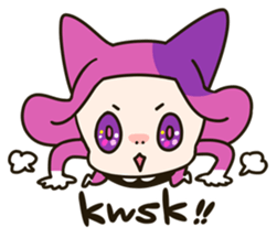 Fangirl-Cat Flonya from Planet Nyankoro sticker #3911652