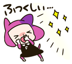 Fangirl-Cat Flonya from Planet Nyankoro sticker #3911663