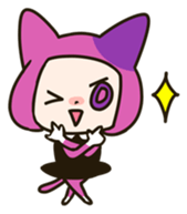 Fangirl-Cat Flonya from Planet Nyankoro sticker #3911677