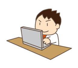 Daily life of Japanese salarymen. sticker #3911848