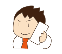 Daily life of Japanese salarymen. sticker #3911851