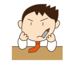 Daily life of Japanese salarymen. sticker #3911859