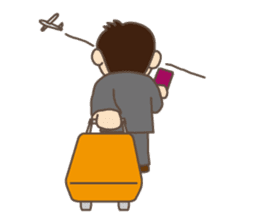 Daily life of Japanese salarymen. sticker #3911869