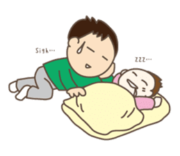 Daily life of Japanese salarymen. sticker #3911881