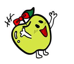Funny Apple! sticker #3912048