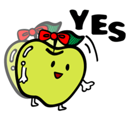 Funny Apple! sticker #3912049