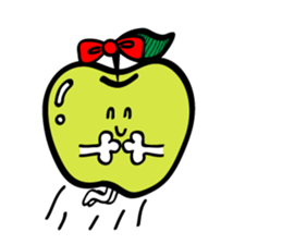 Funny Apple! sticker #3912051