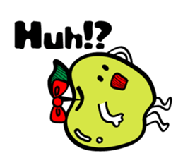 Funny Apple! sticker #3912053