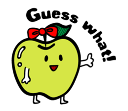 Funny Apple! sticker #3912073