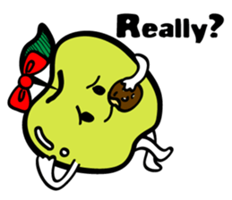 Funny Apple! sticker #3912074