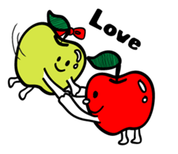 Funny Apple! sticker #3912083