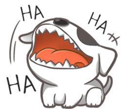Corgi 'the boss' sticker #3912615