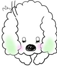 mofu mofu dog sticker #3912944