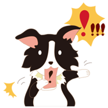 Border Collie~Bei sticker #3913291