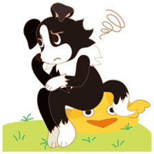 Border Collie~Bei sticker #3913309