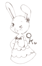 Loving Yone Rabbit sticker #3913333
