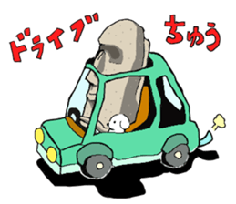 moaikun and hanakosan sticker #3913495