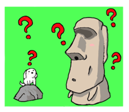 moaikun and hanakosan sticker #3913505