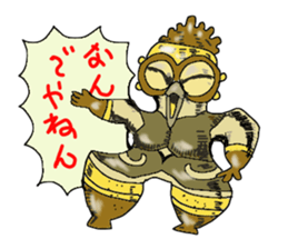 moaikun and hanakosan sticker #3913506