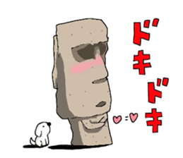 moaikun and hanakosan sticker #3913507