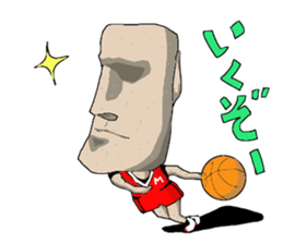 moaikun and hanakosan sticker #3913510