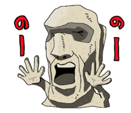 moaikun and hanakosan sticker #3913513