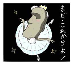 moaikun and hanakosan sticker #3913515