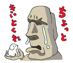 moaikun and hanakosan sticker #3913516