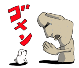 moaikun and hanakosan sticker #3913518