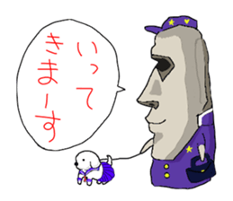 moaikun and hanakosan sticker #3913520