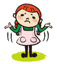 Cute twin sisters sticker #3913529