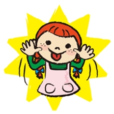 Cute twin sisters sticker #3913541