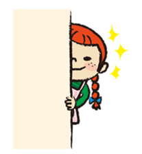 Cute twin sisters sticker #3913555