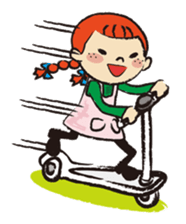 Cute twin sisters sticker #3913559