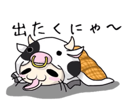 cat in costume sticker #3913931