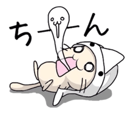 cat in costume sticker #3913940