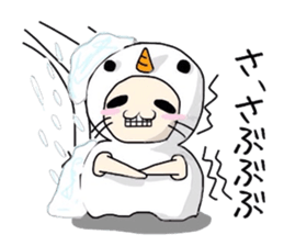 cat in costume sticker #3913946