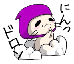 cat in costume sticker #3913953