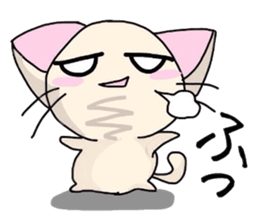 cat in costume sticker #3913954