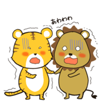 Tiger&Lion sticker #3914128