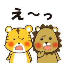 Tiger&Lion sticker #3914132