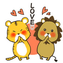 Tiger&Lion sticker #3914144