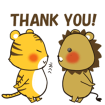 Tiger&Lion sticker #3914163