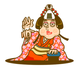 Pss Rice ball has come ! sticker #3914327