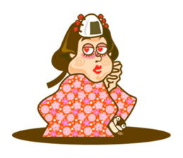 Pss Rice ball has come ! sticker #3914330