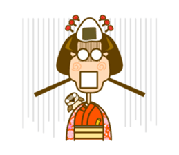 Pss Rice ball has come ! sticker #3914344